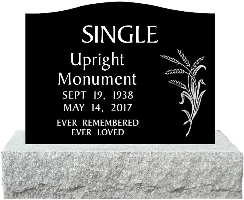 Sandblasted Memorials